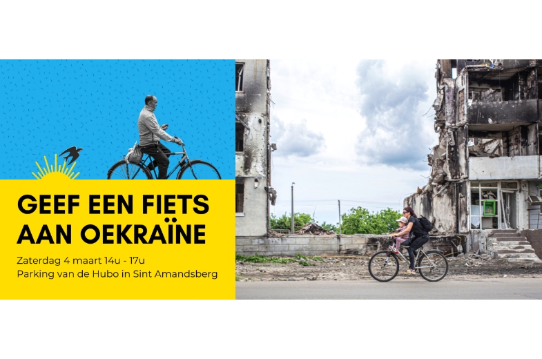 Op maart zamelt Op Wielekes Gent fietsen in voor Oekraïne | De Transformisten