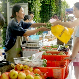 Peking tijdens de oogstmaand: een bezoek aan de boerenmarkt